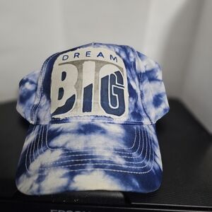 Dream Big Blue Tie-Dye Cap